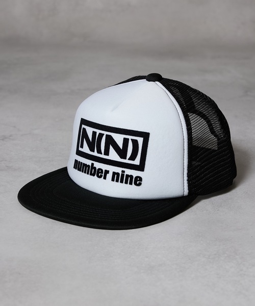 帽子 NUMBER (N)INE 06ss meshcap NUMBER (N)INE | N(N) number nine PRINTED MESH CAP / エヌエヌ