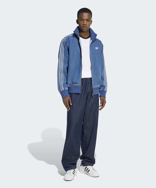 ADIDAS | アディカラー デニム ファイヤーバード トラックトップ