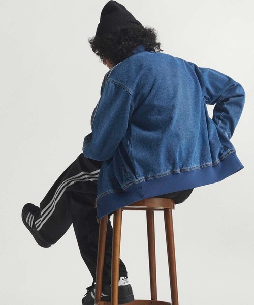 ADIDAS | アディカラー デニム ファイヤーバード トラックトップ