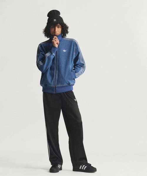 ADIDAS | アディカラー デニム ファイヤーバード トラックトップ