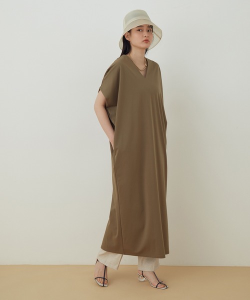 Adam Et Rope アウトレット店舗 Web限定 Tcポンチvネックワンピース Buyee Ein Proxy Kaufservice Fur Japanische Online Shops Shoppen Sie Bei Zozotown