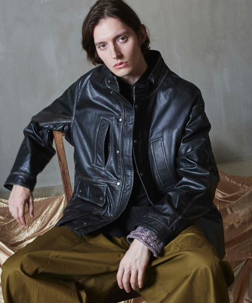 MAISON SPECIAL | レザージャケット - Buyee, an Online Proxy