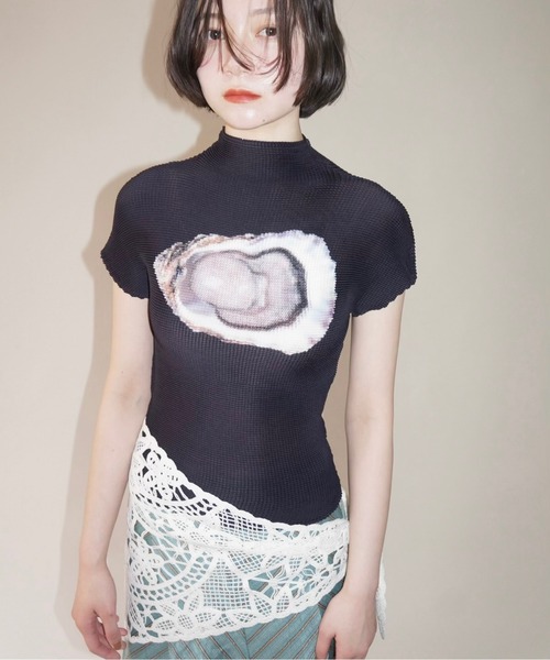 トップス musubore pleatsed print tops 92631766b_b_115_500.jpg