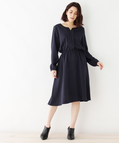 Index 洗える キーネックミモレワンピース Buyee An Online Proxy Shopping Service Shop At Zozotown Bot Online