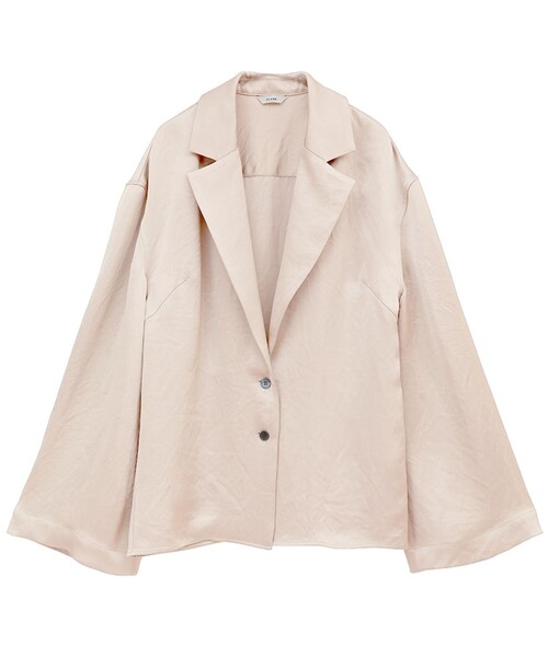 CLANE | 【CLANE/クラネ】TAILORED SATIN SHIRT/テーラードサテン 