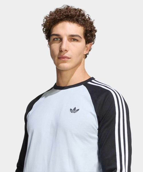 ADIDAS | スリーストライプス ロングスリーブ Tシャツ / ロンT