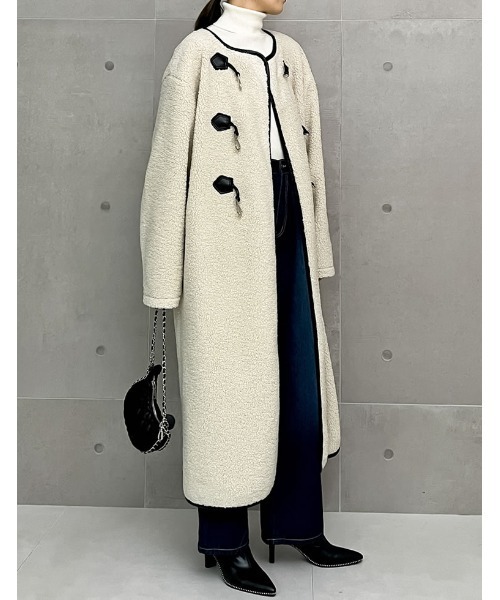 カシミヤ混 Theory New Divide GC Belt Coat B⑥