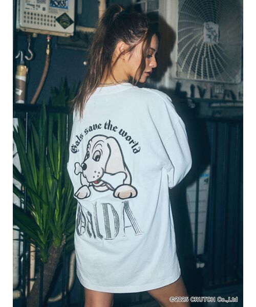 GALFY | GYDA×GALFY original cross long Tシャツ - Buyee, an Online