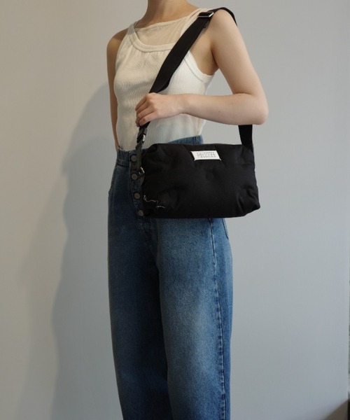 メゾンマルジェラ グロスレザーウェッジミュール ブラック Maison Margiela MAISON MARGIELA メゾンマルジェラ 22 アンクル