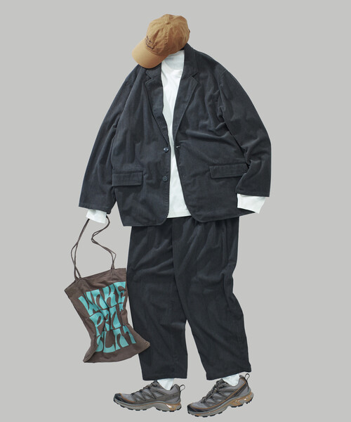 ジャケット・アウター Loose silhouette double tailored jacket Jackets/Outer Tailored Jacket ZOZOTOWN MEN List Price