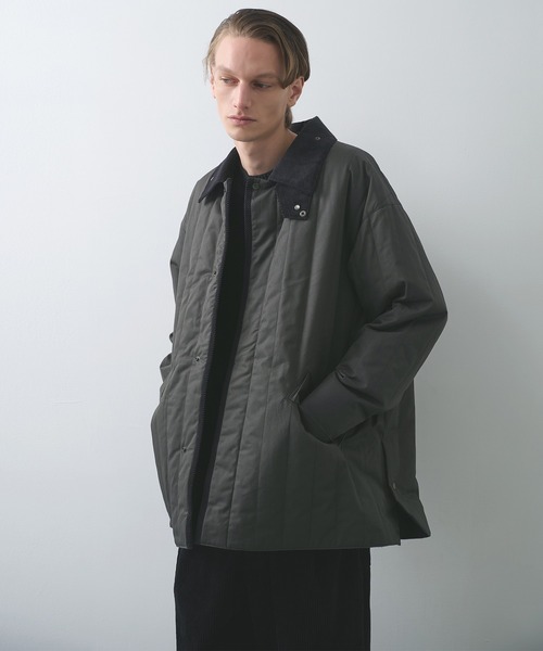 STILL BY HAND | 【STILL BY HAND】Quilted half coat - Buyee, an