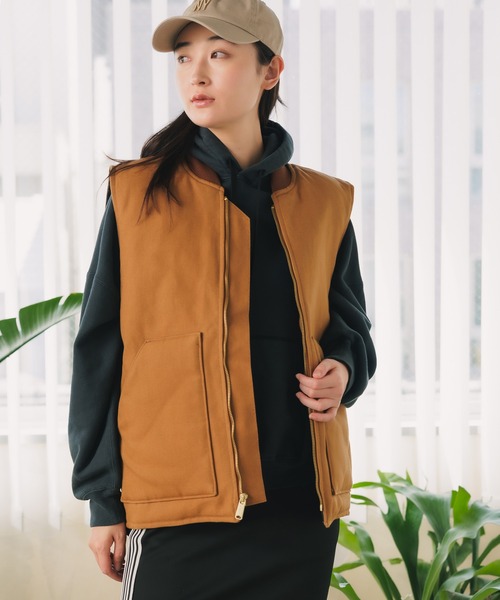 RELAXED FIT ダックベスト Carhartt/カーハート CARHARTT | Carhartt/カーハート Relaxed Fit Firm Duck Insulated Rib