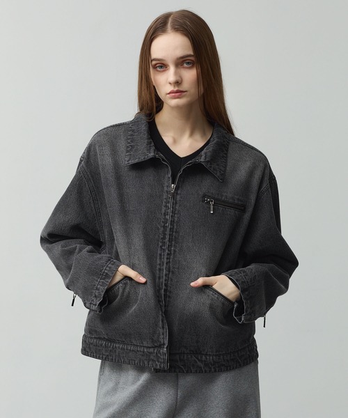 CALLNE | 【CALLNE】 Vintage Zip Denim Jacket /ヴィンテージジップ