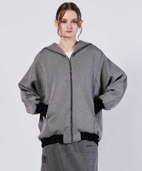 ESSENTIAL / ビッグシルエットパーカー ESSENTIAL / ビッグシルエットフードパーカー ESSENTIAL Night
