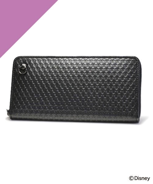 数量は多 レザー アイコン ミッキー ディズニー ラウンドファスナー レディース 長財布 メンズ ウォレット 本革 ロング 財布 Sutevalle Org