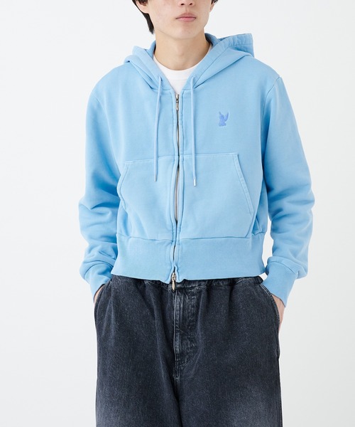 MASU BOYS” ZIP-UP HOODIE - GREEN 46