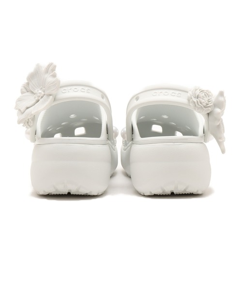 ★Crocs★Classic Platform Bouquet Clog★大人気★ Crocs Classic platform bouquet clogs in moonlight | ASOS