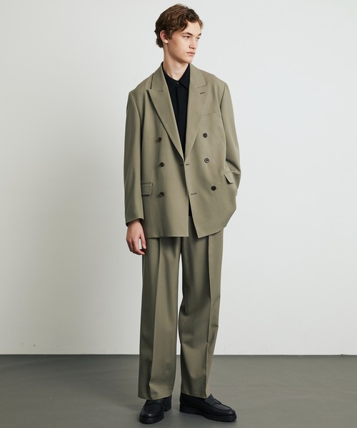 UNITED TOKYO | 【数量限定】×EX Super120s ZEROTORIA WIDE PANTS
