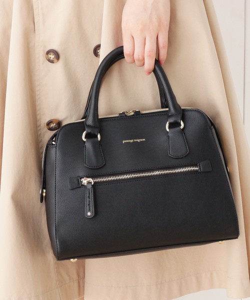 Passage Mignon Flaneur トラペーズ ボストンバッグ Buyee An Online Proxy Shopping Service Shop At Zozotown Bot Online