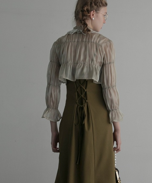 BONLECILL noir オケージョンドレス ラベンダー Avvenente ポン