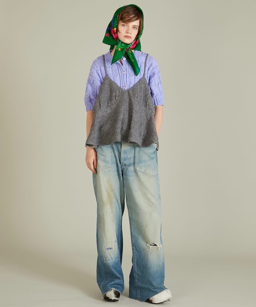 新年値下【crinklecrinklecrinkle】wool mix cami CRINKLE CRINKLE CRINKLE | 【crinkle crinkle crinkle】wool mix