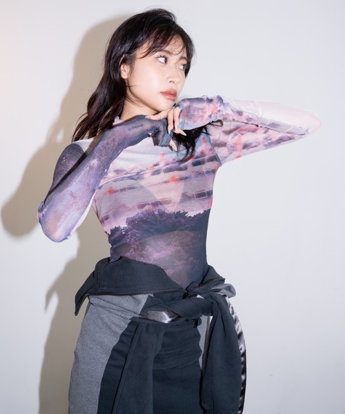 スカート juemi Dreamscape Tulle Wrap SK juemi Dreamscape Tulle Top、Tulle Wrap SK