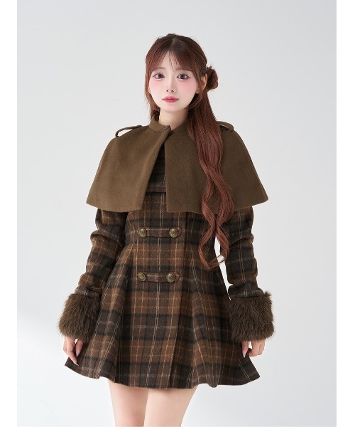 DARICH | ケープチェックナポレオンコート - Buyee, an Online Proxy