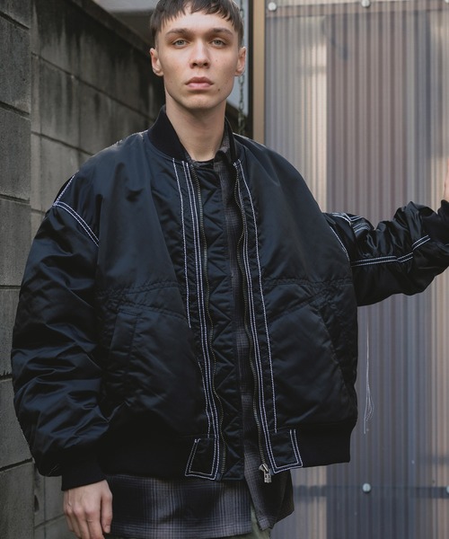 facetasm MIX SKA スカジャンブラック