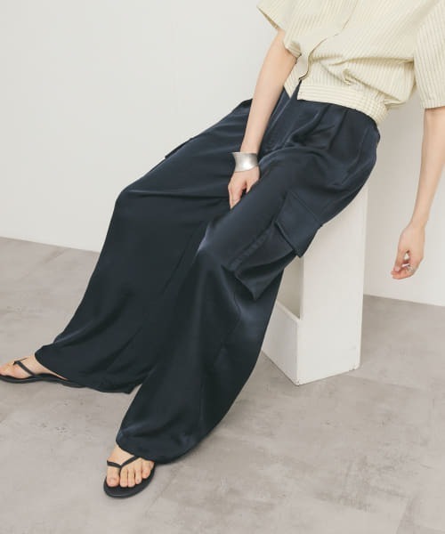 KBF | サテンカーゴパンツ - Buyee, an Online Proxy Shopping Service