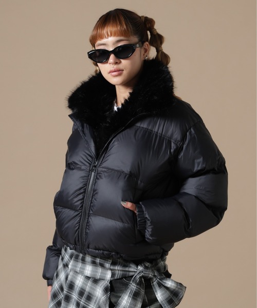 DANKE SCHON | DankeSchon/ダンケシェーン/WOMEN NYLON FUR STAND