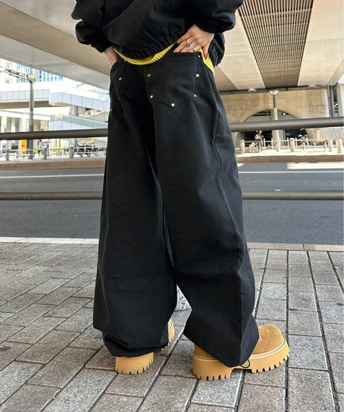 SEDACLE | スタッズコットンパンツ【SETUP着用可能】 - Buyee, an  