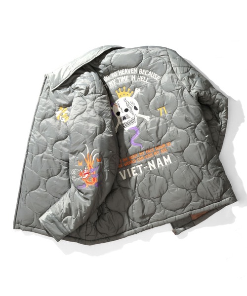HOUSTON | HOUSTON ヒューストン NYLON RIP QUILTING VIETNAM