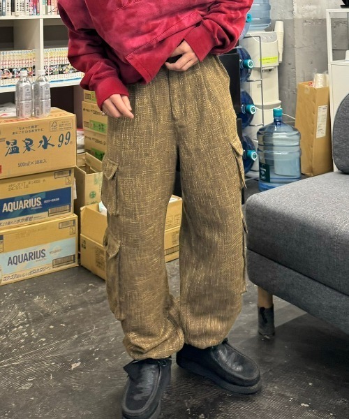 WudgeBoy color pocket denim pants｜パンツ