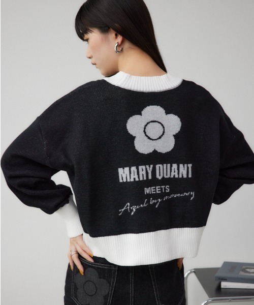 新品 マリークヮント バイカラーデザイントラックジャケット