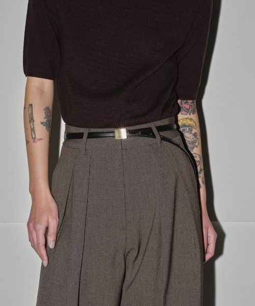 小物 todayful Square Plate Belt TODAYFUL(トゥデイフル) / Life's online store（ライフズ