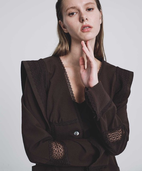 FETICO | 【FETICO/フェティコ】別注 OPEN BACK TAILORED JACKET FETICO | 【FETICO/フェティコ】別注 OPEN BACK TAILORED JACKET