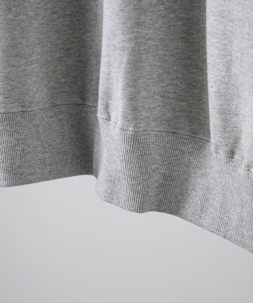 CLEL ヘビーウェイト ロゴ刺繍 フルジップパーカー XS グレー　完売品 CLEL | 【CLEL】Heavy Weight Logo Embroidered Full-Zip Hoodie