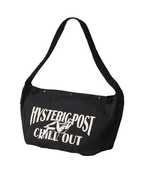 HYSTERIC GLAMOUR CHILL OUT 木製マガジンラック hysteric glamour CHILL OUT ショルダーバッグ - ショルダーバッグ新