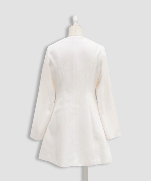 Honey cinammon エコファーボレロAラインコート HONEY CINNAMON | エコファーボレロAラインコート - Buyee, an Online