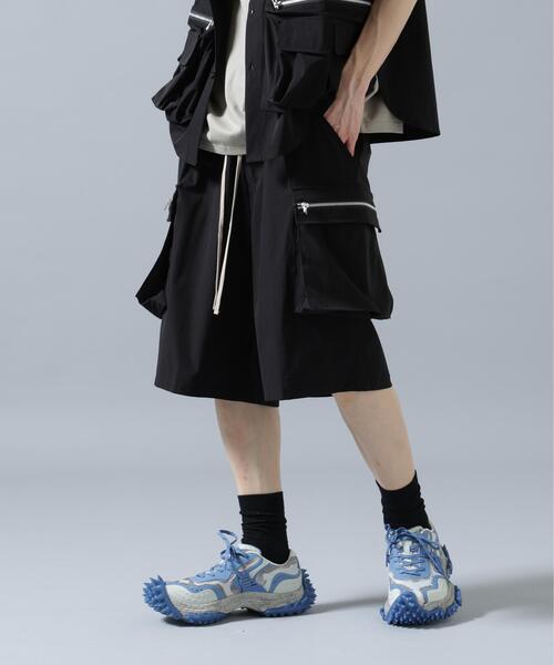 DANKE SCHON | DankeSchon/ダンケシェーン/TCBLK W-KNEE SHORTS