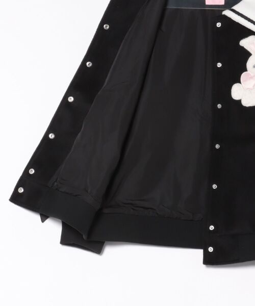 ハニーシナモン 袖リボンハニーちゃんアップリケスタジャン