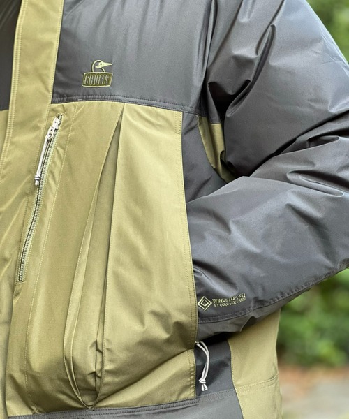CHUMS | 【CHUMS】Gore-Tex WINDSTOPPER Down Jacket - Buyee