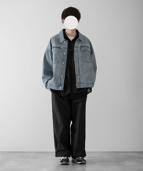 RUUBON | 【RUUBON】jacquard lace sheer shirt / ジャガード