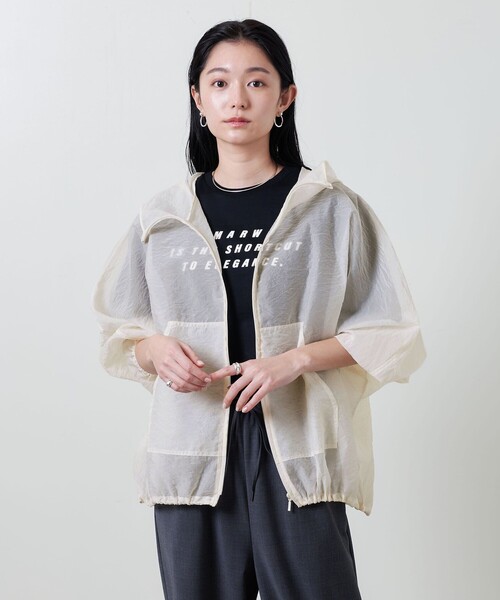 CHIMMY　MARW UNITED ARROWS シアーパーカー MARW UNITED ARROWS | ＜MARW UNITED ARROWS＞シアー パーカー