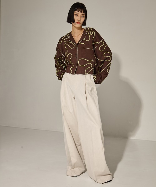 TODAYFUL | 【TODAYFUL/トゥデイフル】Embroidery Pajamas