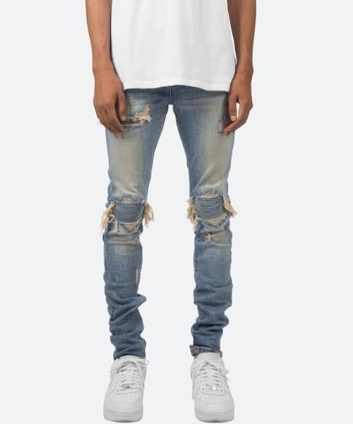 MNML | mnml/ミニマル/蛇腹パンツ/X162 STRETCH DENIM(20ML-SP661D 