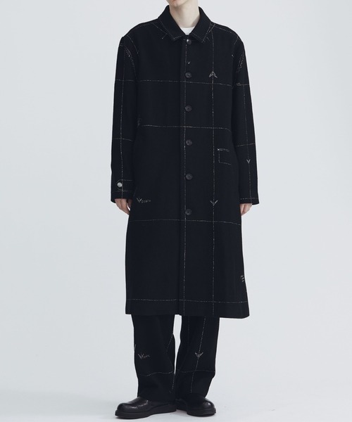 KHOKI | 【KHOKI / コッキ】Hand embroidery coat - Buyee, an Online