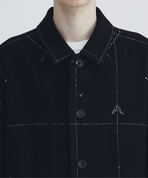 KHOKI | 【KHOKI / コッキ】Hand embroidery coat - Buyee, an Online