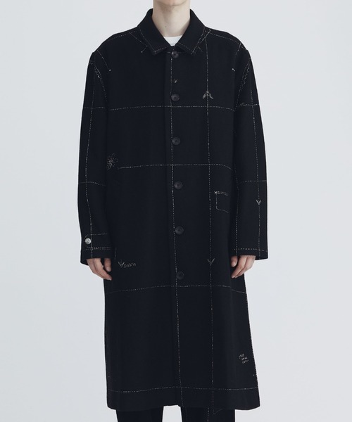 KHOKI | 【KHOKI / コッキ】Hand embroidery coat - Buyee, an Online