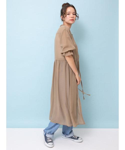 Earth Music Ecology スタンドネックガウンワンピース Buyee An Online Proxy Shopping Service Shop At Zozotown Bot Online